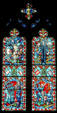 National Cathedral stained glass windows. Washington, DC.