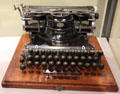 Multiplex manual typewriter by Hammond Typewriter Co. at National Museum of the American Indian. Washington, DC.