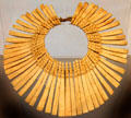 Coclé shell necklace or gorget from Pacific coast of Panama at Dumbarton Oaks Museum. Washington, DC.