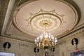 Pennsylvania Foyer entrance hall with circular ceiling design at DAR Memorial Continental Hall. Washington, DC.