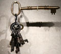 Key owned by John Wilkes Booth taken from his body after his capture at House Where Lincoln Died. Washington, DC.