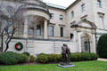 Statue of George Washington on lawn of Anderson House. Washington, DC.