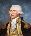 Portrait of General George Washington, first President of Society of the Cincinnati attrib. Charles Peale Polk at Anderson House Museum. Washington, DC.