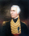 Portrait of Major General Alexander Hamilton, second President of Society of the Cincinnati by unknown at Anderson House Museum. Washington, DC.