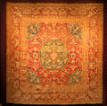 Ottoman-design carpet prob. from Cairo, Egypt at Textile Museum. Washington, DC.
