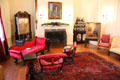 Parlor / drawing room at Woodrow Wilson House. Washington, DC.