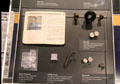 Artifacts about the Rudolf Abel spy case at Newseum. Washington, DC.