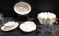 Sèvres china purchased by John & Abigail Adams while U.S. minister to France at National Museum of American History. Washington, DC.