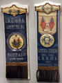 Union ribbons at National Museum of American History. Washington, DC.