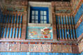 Mexican native-style tile murals at Art Museum of the Americas. Washington, DC.