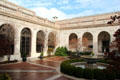Courtyard of Smithsonian Freer Gallery of Art. Washington, DC.