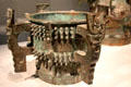 Chinese bronze grain bowl at Smithsonian Freer Gallery of Art. Washington, DC.
