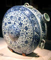 Chinese porcelain canteen at Smithsonian Freer Gallery of Art. Washington, DC.