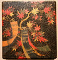 Japanese lacquer inkstone box at Smithsonian Freer Gallery of Art. Washington, DC.