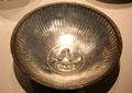 Silver & gold Sasanian bowl from Iran at Smithsonian Arthur M. Sackler Gallery. Washington, DC.