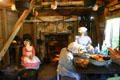 Oldest Wooden Schoolhouse interior kitchen. St Augustine, FL.