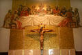 Mosaic of last supper in St Augustine Cathedral. St Augustine, FL.