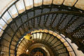 Spiral stairs of St. Augustine Lighthouse. St Augustine, FL.