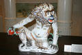 Mandrill by Volkstedt Porcelain Factory, Thuringia, Germany at Lightner Museum. St Augustine, FL.