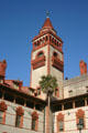 Moorish influence tower of Ponce de Leon Hotel. St Augustine, FL.