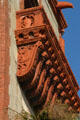 Balcony supports on tower of Ponce de Leon Hotel. St Augustine, FL.