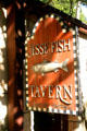 Jesse Fish Tavern sign at Old St. Augustine Village. St Augustine, FL.
