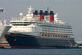 Disney Wonder cruise ship. FL.