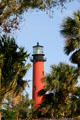 Jupiter Inlet Lighthouse designed by Civil War General George Meade. FL.