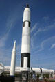 Gemini-Titan derived from Titan II ICBM & used for Gemini missions at Kennedy Space Center. FL.