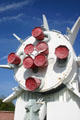 Rocket cluster of Saturn 1B at Kennedy Space Center. FL.
