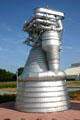 F-1 kerosene engine as used on Saturn V stage I rockets at Kennedy Space Center. FL.