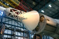 Nose cone of Saturn V at Kennedy Space Center. FL.
