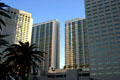 Intercontinental, One Miami, & Citigroup buildings. Miami, FL.