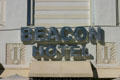 Beacon Hotel sign. Miami Beach, FL.