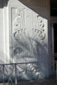 Congress Hotel detail of Art Deco relief. Miami Beach, FL.
