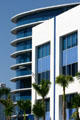 Modern office block on 5th Av. Miami Beach, FL.