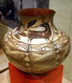 Southwestern US Pueblo clay pot at Historical Museum of Southern Florida. Miami, FL.