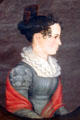 Portrait of Anne Perrine at Historical Museum of Southern Florida. Miami, FL