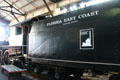 Florida East Coast Railway tender to #153 at Gold Coast Railroad Museum. Miami, FL.