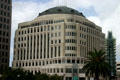 City Hall with sculpted glass tower. Orlando, FL.
