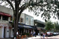 Shops on main street of Winter Park suburb. Orlando, FL