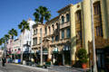 Hollywood-style street reproduced at Universal Studios. Orlando, FL.