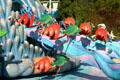 Seuss fish at Universal's Islands of Adventure. Orlando, FL.