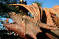 Dueling Dragons® entrance to giant coaster at Universal's Islands of Adventure. Orlando, FL.