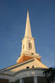 Trinity United Methodist Church spire. Tallahassee, FL.