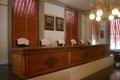 Former supreme court chamber in old State Capitol. Tallahassee, FL.