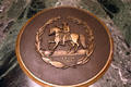 Seal of the Confederate States of America when it governed Florida in new State Capitol. Tallahassee, FL.