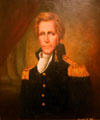Portrait of Florida's first American Governor, Andrew Jackson, by Claribel B. Jett in new State Capitol. Tallahassee, FL.