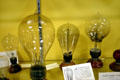 Tungsten Mazda light bulbs at Edison Estate Museum. Fort Myers, FL.