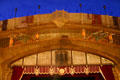 Proscenium arch hung with Persian carpets in Fox Theatre. Atlanta, GA.